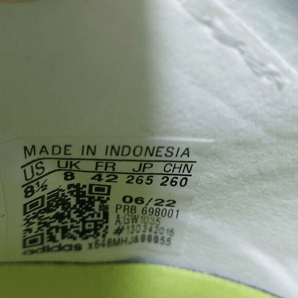 Adidas Predator Edge+ SG Soccer Cleats White Multi Color GW1035 Women's Size 9.5 - Picture 7 of 7